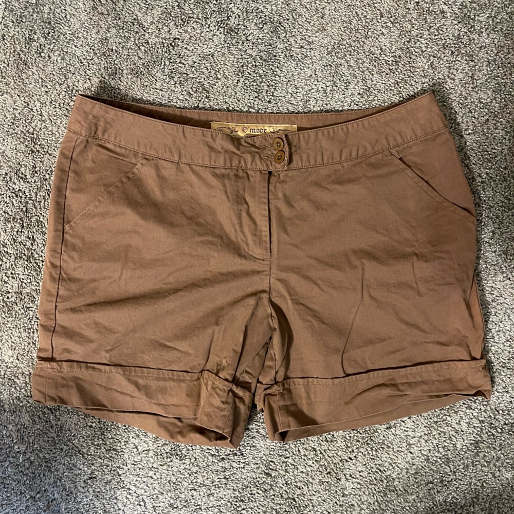 D’mode Brown/Tan Shorts